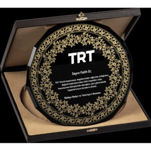 Tabak Kristal Plaket 1