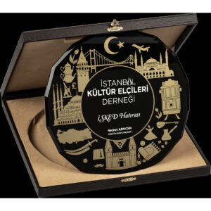 Tabak Kristal Plaket 5