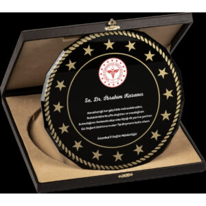 Tabak Kristal Plaket 7