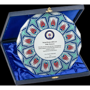 Tabak Kristal Plaket 9
