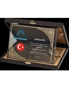 Altın Yaldız Kristal Plaket 9